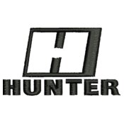 Hunter "H" Logo - Black
