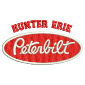 Hunter Erie Peterbilt - Red