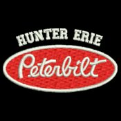 Hunter Erie Peterbilt - White