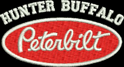 Hunter Buffalo Peterbilt - White