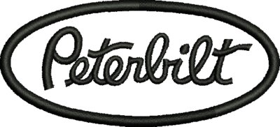 Peterbilt 3D Cap - Black
