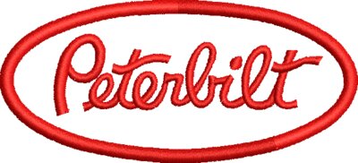 Peterbilt 3D Cap - Red