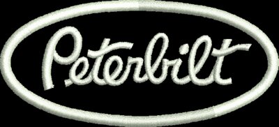 Peterbilt 3D Cap - White