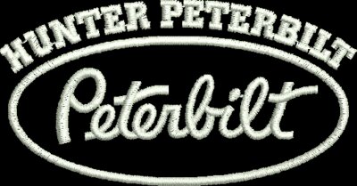 Hunter Peterbilt - White